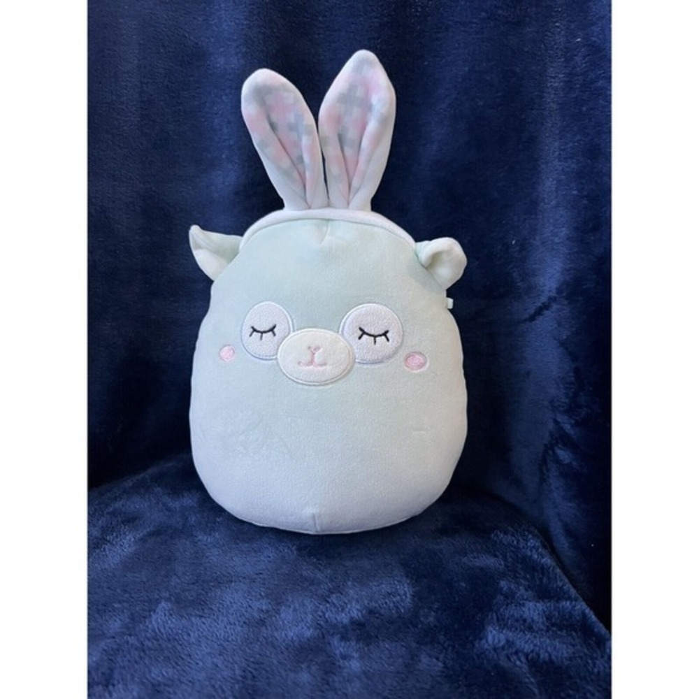 Original Squishmallows 8" Miley The‎ Llama With Bunny Ears